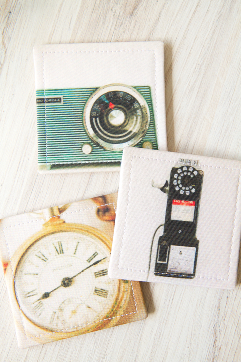 Vintage Treasures Coasters by A Sense Of Wonder Studio