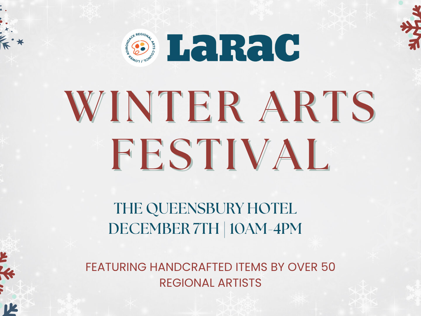 2025 LARAC WINTER ARTS FESTIVAL